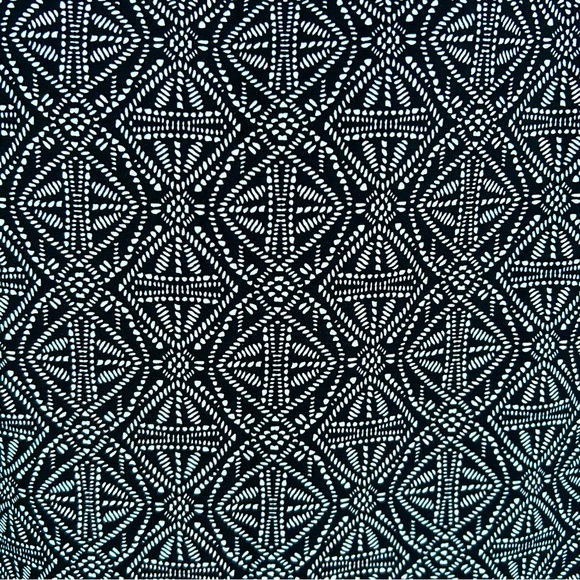 RIP SKIRT XXL Wrap Swim Cover Beach Geometric Black Pearl Batik Adjustable - Picture 10 of 14